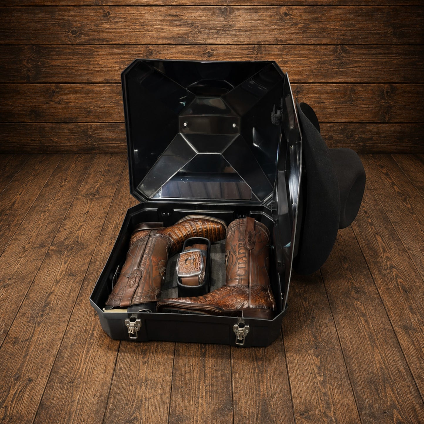 Cowboy City Presidential Hat,Boot and Belt Carrier M32