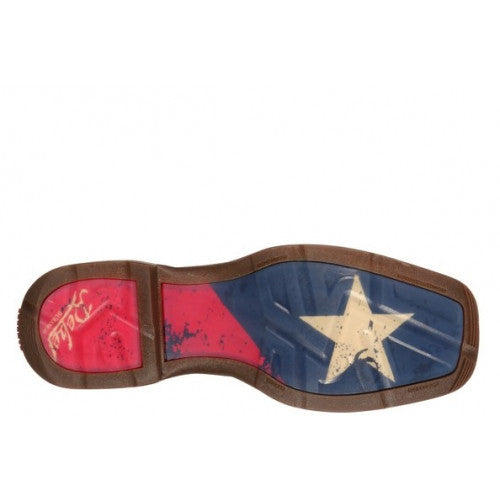 Durango Men's 11" Flag Pull-On DB4446-M Traditional Cowboy Boots