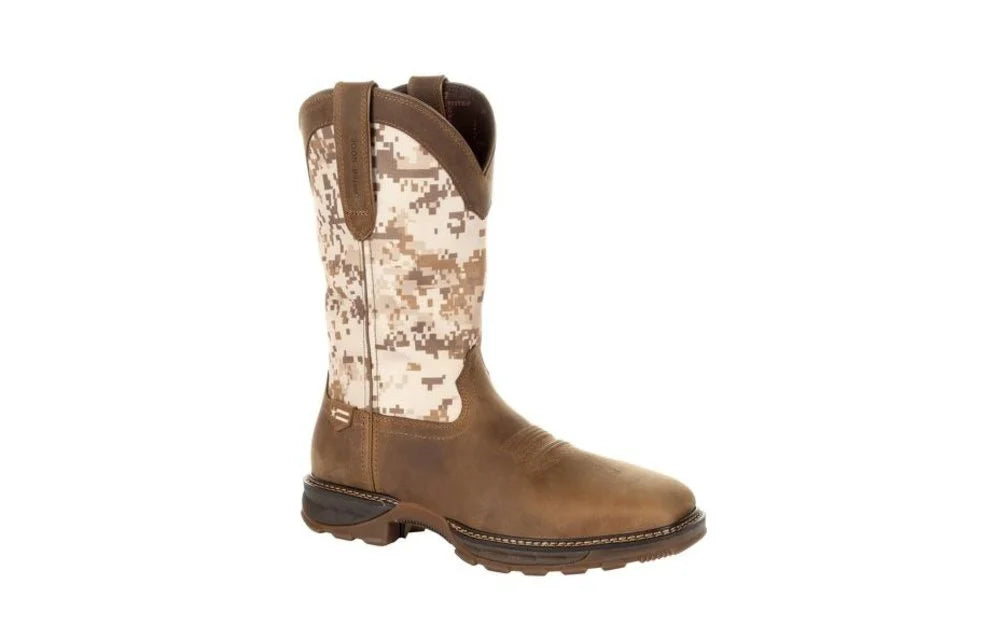 Durango Maverick XP Men's Dusty Brown Steel Toe Waterproof Western Work Boots DDB0207