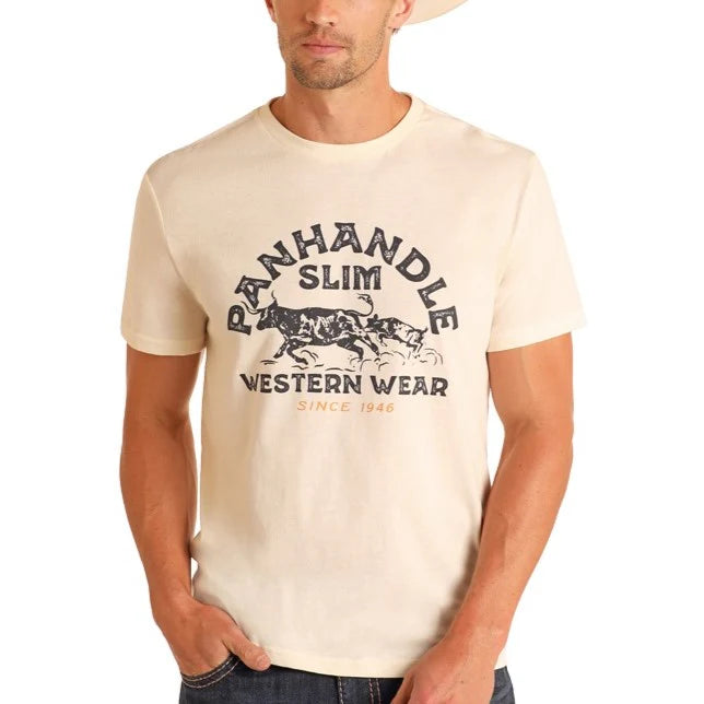 Rock & Roll Denim Mens Graphic Tee T-Shirt PU21T05774