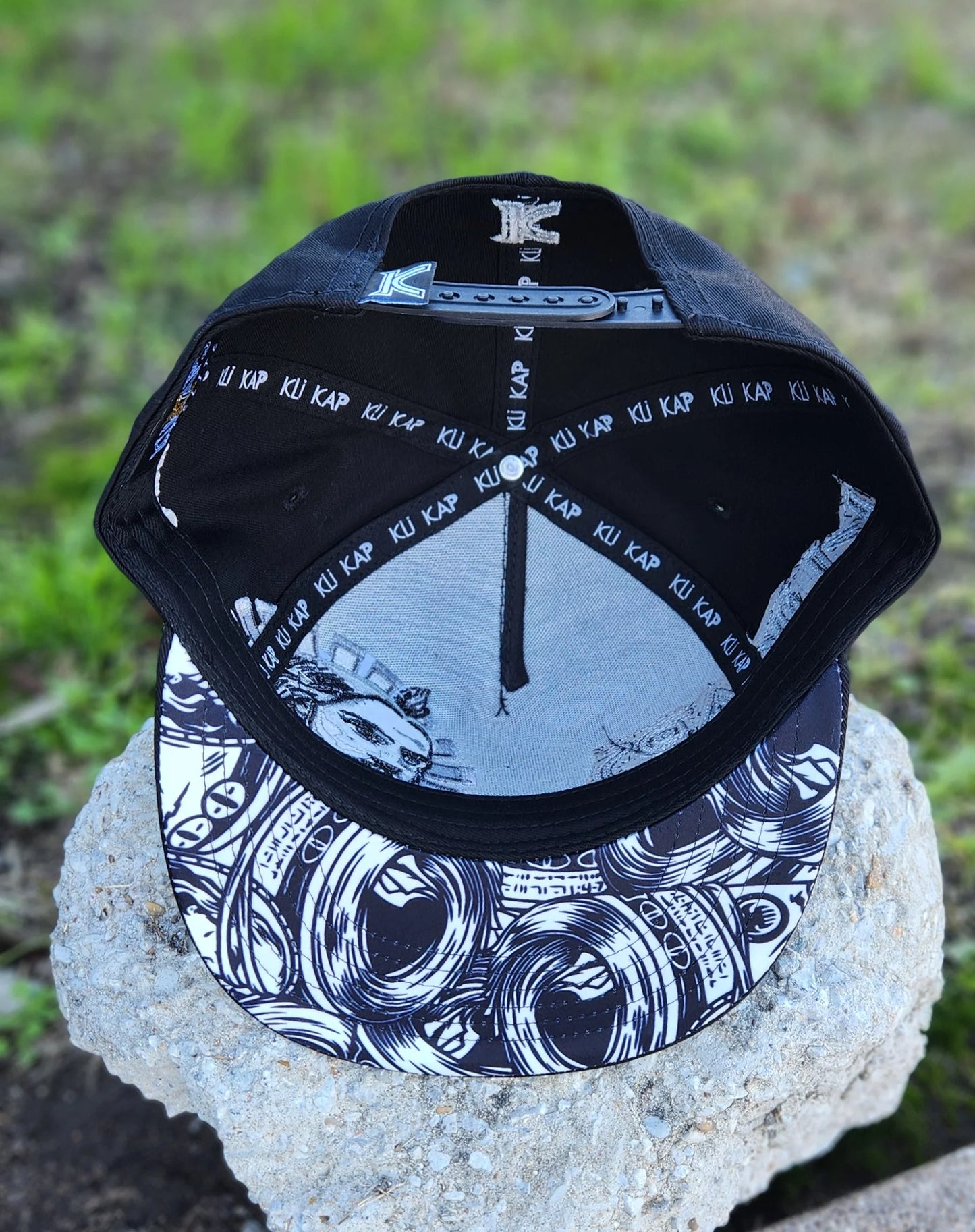 Kli Kap Black San Judas Face Cap