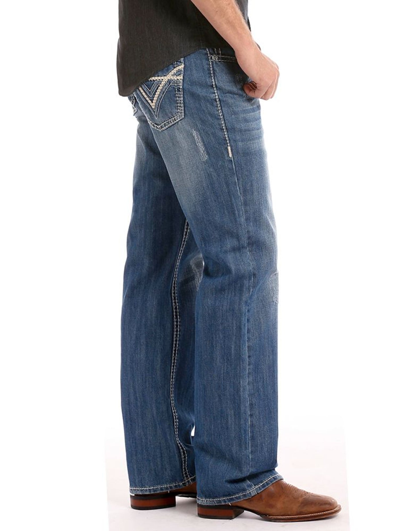 Rock & Roll Men's Double Barrel Relaxed Straight M0S1612