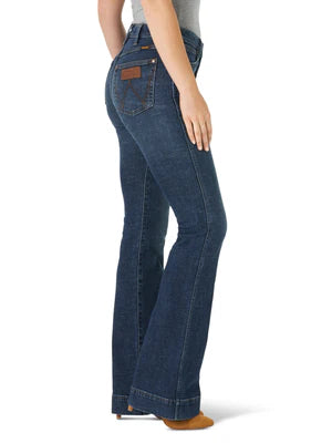 Wrangler Women's Retro High Rise Trouser Jeans - 11MPESY