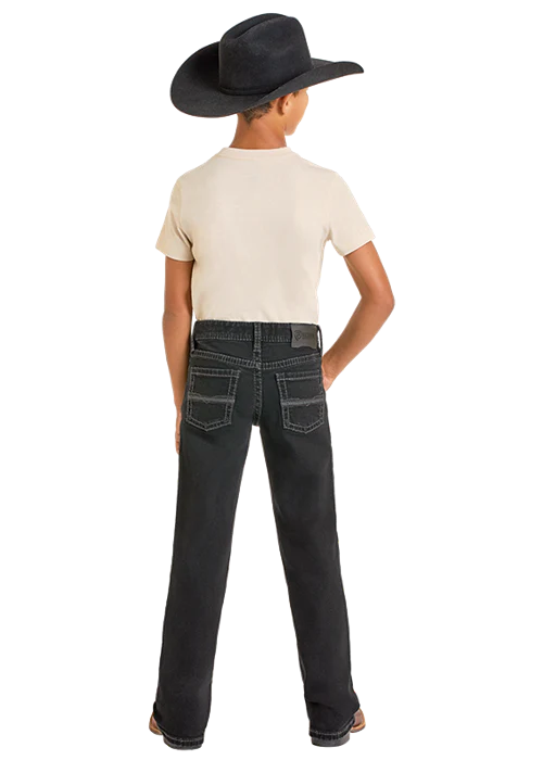 Rock & Roll Denim BOYS BLACK BOOTCUT BB0BD05576