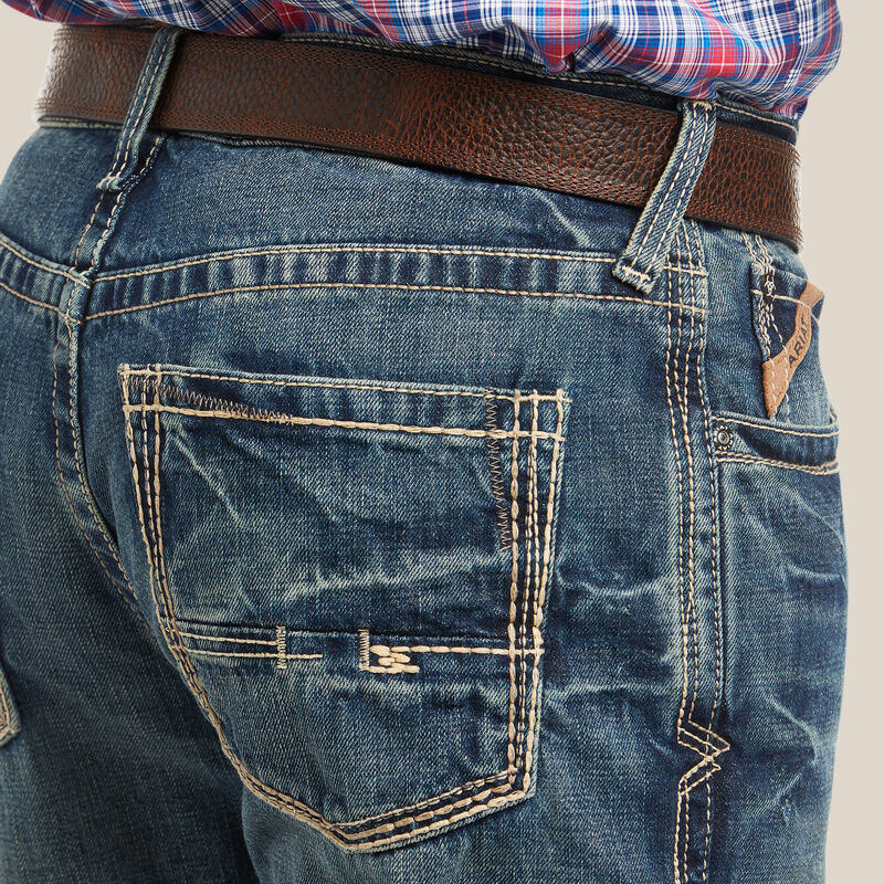 Ariat Men's M3 Loose Low Rise Loose Fit Straight Leg Jeans - Gulch