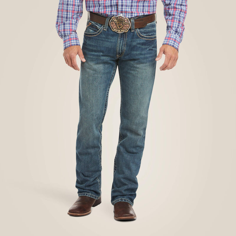 Ariat Men's M3 Loose Low Rise Loose Fit Straight Leg Jeans - Gulch