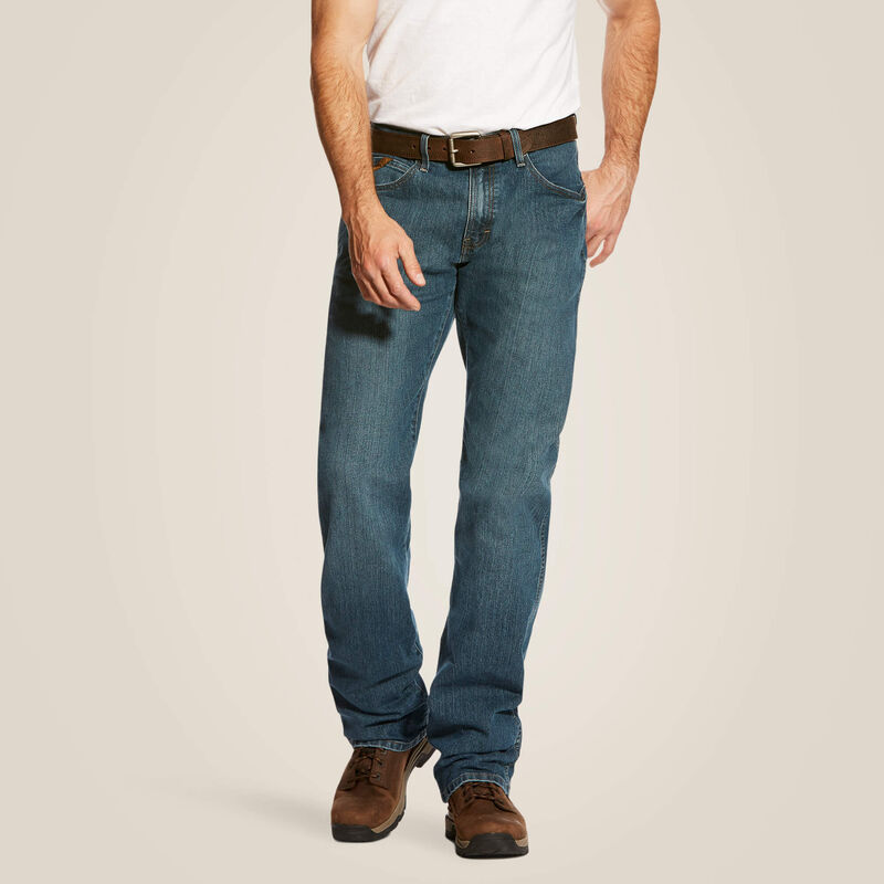 Ariat Men's M4 Work Rebar Relaxed Boot Cut Carbine Jean 10016221