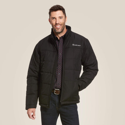 ARIAT CRIUS BLACK INSULATED JACKET - MENS JACKET 10028355