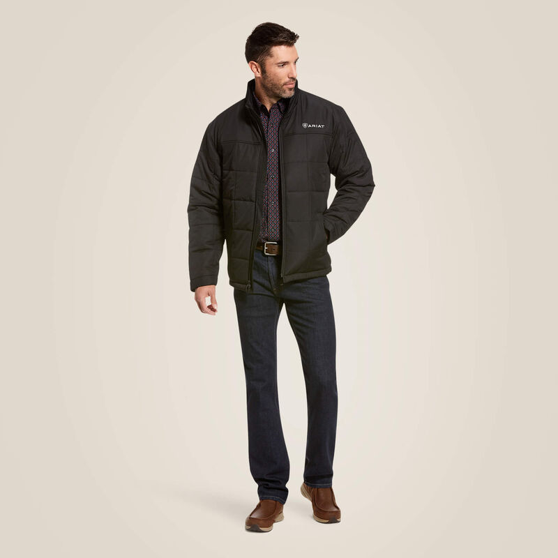ARIAT CRIUS BLACK INSULATED JACKET - MENS JACKET 10028355