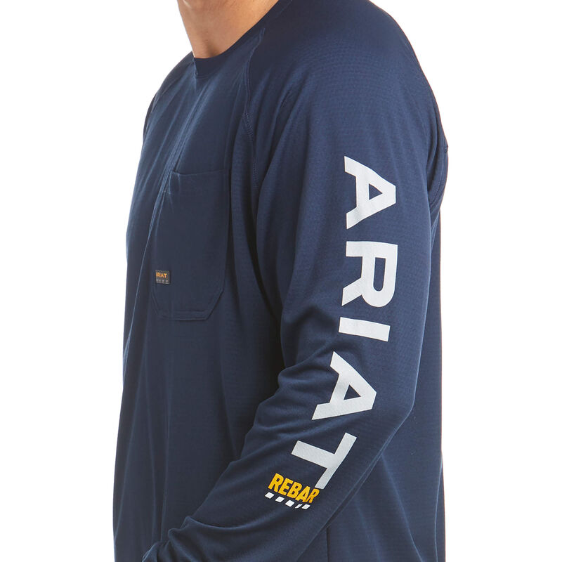 Ariat MensRebar Heat Fighter Navy 10031032