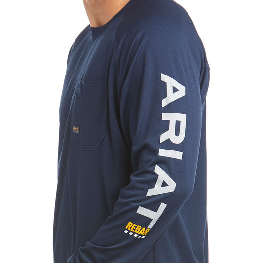 Ariat MensRebar Heat Fighter Navy 10031032