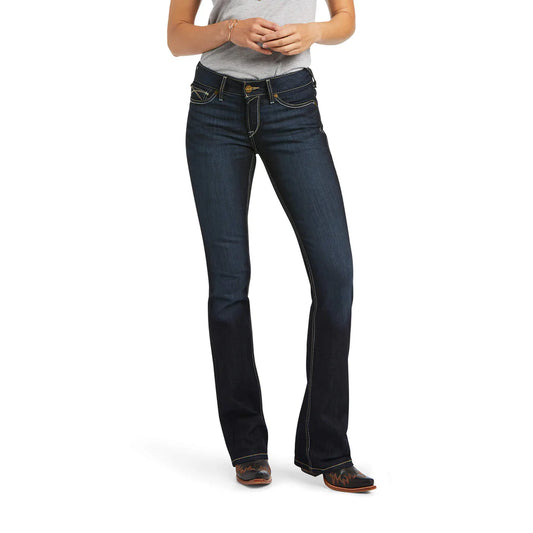 Ariat Women's REAL Perfect Rise Contessa Boot Cut Jean 10040800