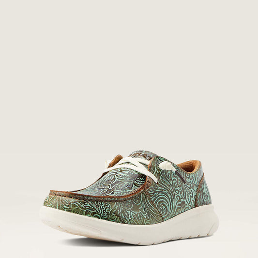 Ariat Women's Hilo Vintage Turq Floral Emboss - 10044588