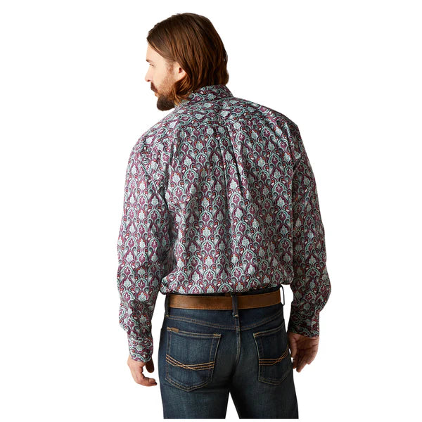 Ariat Mens Stefan Clssc LS Shrt Bella Donna 10046307