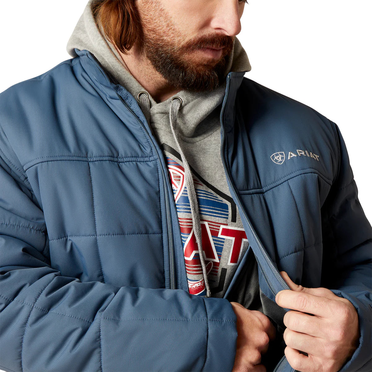 Ariat Men's Jacket 'Crius' Insulated Steely 10046666