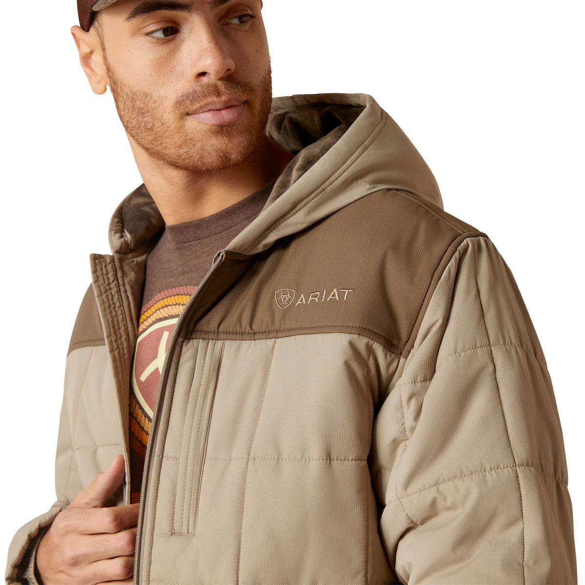 Ariat Men's Crius Insulated Hooded Jacket 10046765