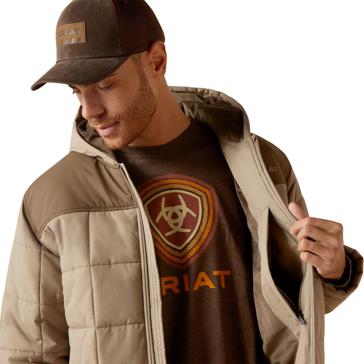 Ariat Men's Crius Insulated Hooded Jacket 10046765
