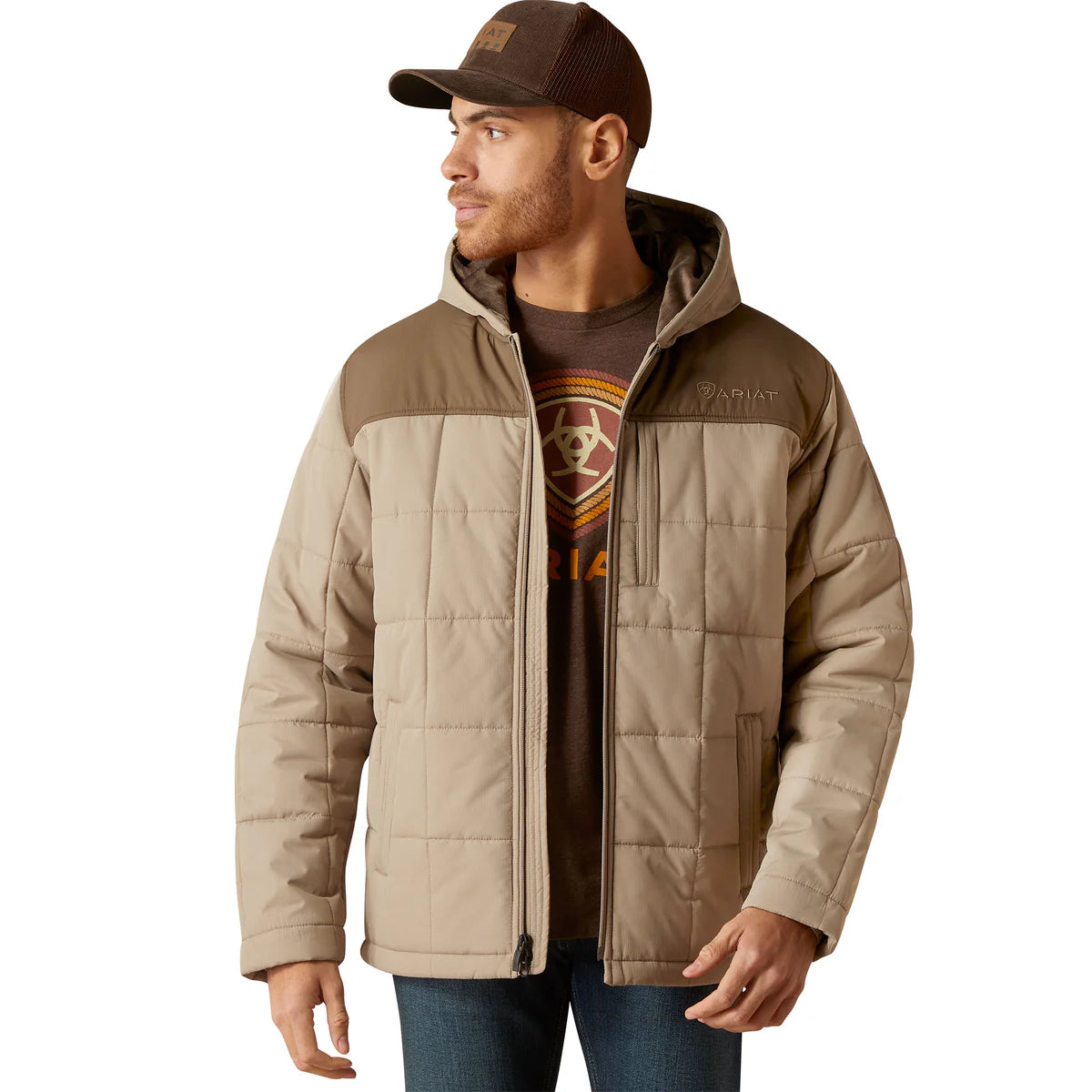Ariat Men's Crius Insulated Hooded Jacket 10046765
