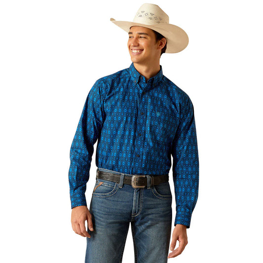 Ariat Mens Pascual LS Shrt Directoire Blue 10048379