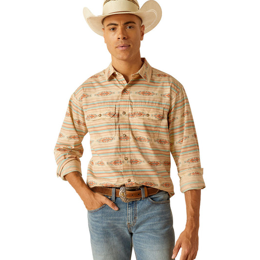 Ariat Mens Hezekiah Retro Snp LS Shrt Cocoon 10048492