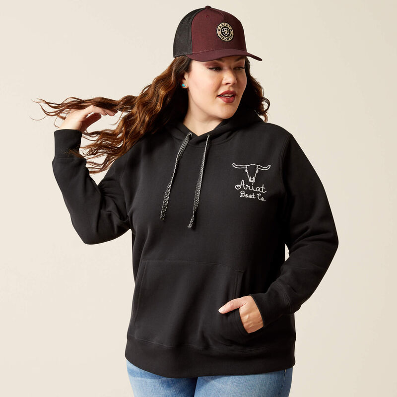 Ariat Ladies Steer Stitch Hoodie 1005199