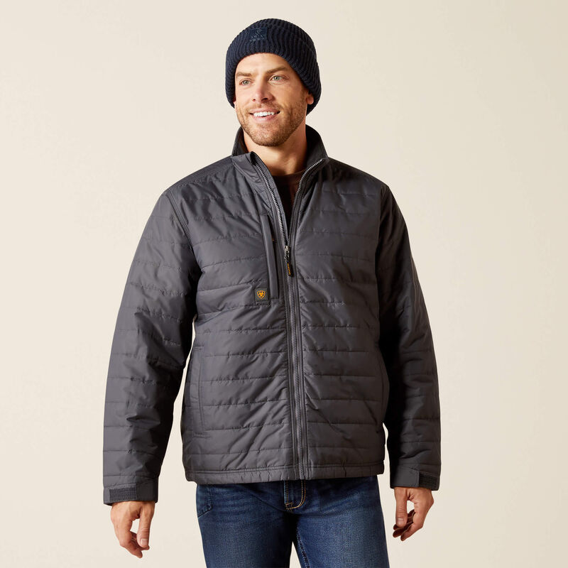 Ariat Rebar Cordura Ripstop Lightweight Insulated Jacket Grey 10052031