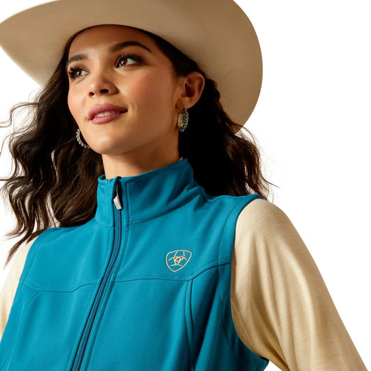 Ariat Ocean Depths/Retro Ranch Print New Team Women's Softshell Vest 10052787