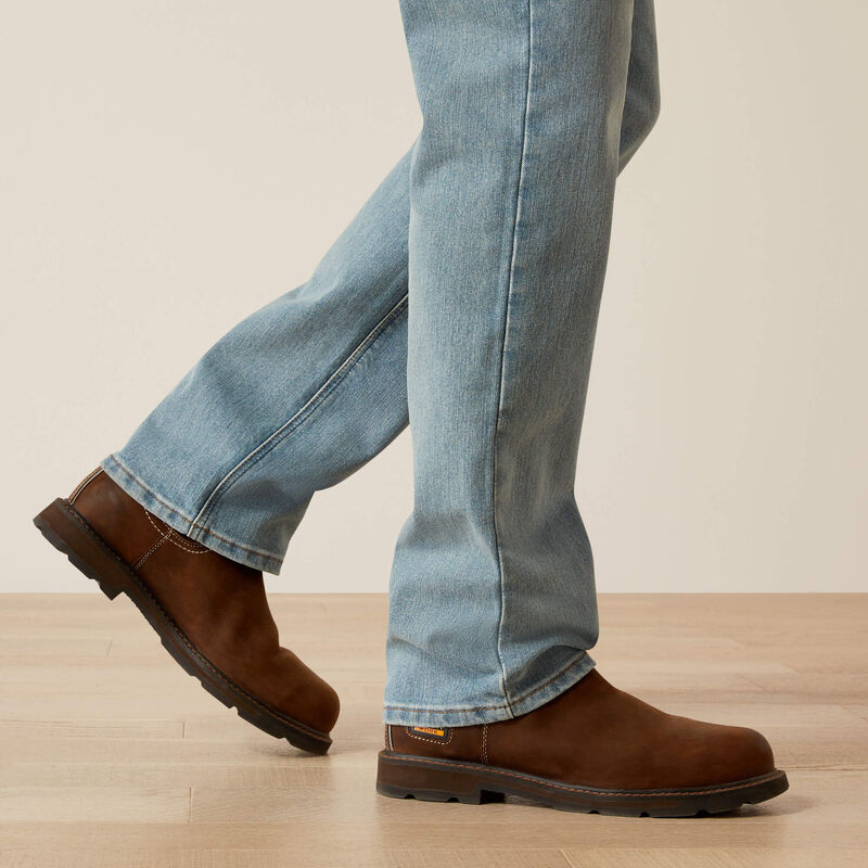 Ariat Men's M4 Work Rebar Relaxed Straight Shoreline Jeans 10058799