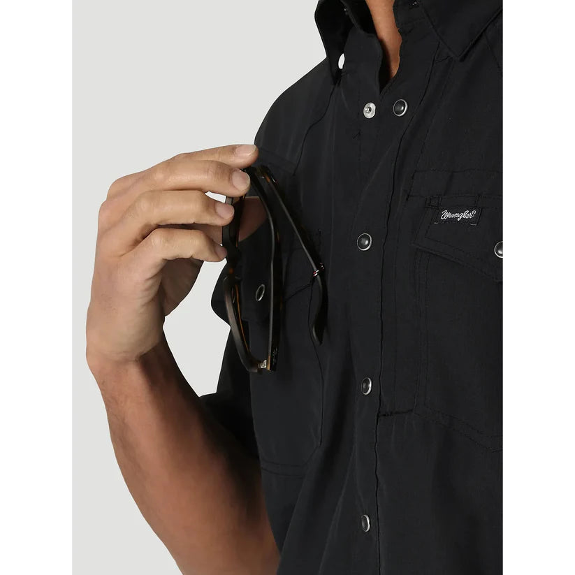 Wrangler Mens Classic Fit Performance Long Sleeve Snap Shirt - 112323744