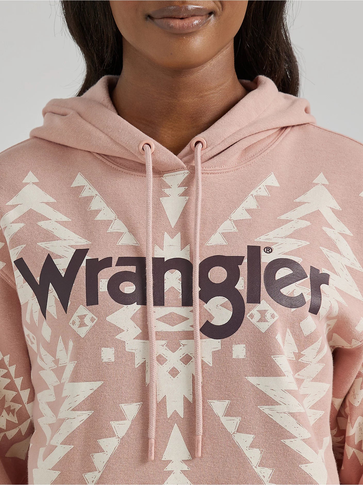 Wrangle Retro Hoodie Aztec 12356679