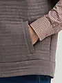Wrangler Men's George Strait Knit Zip Vest Brown 112381931