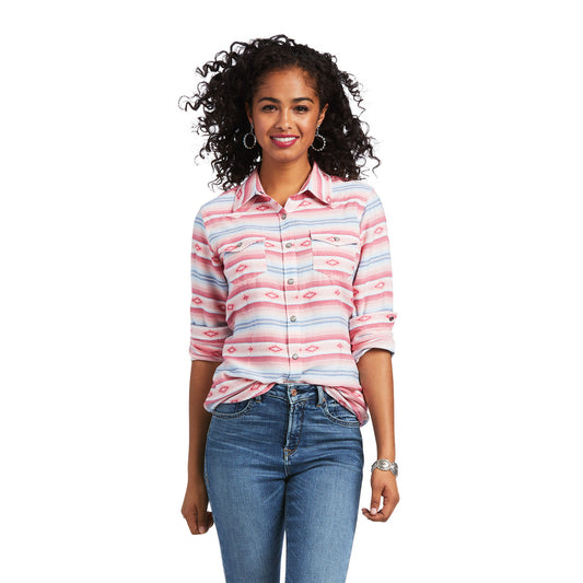 Ariat Women REAL Watercolor Serape Shirt 10039845