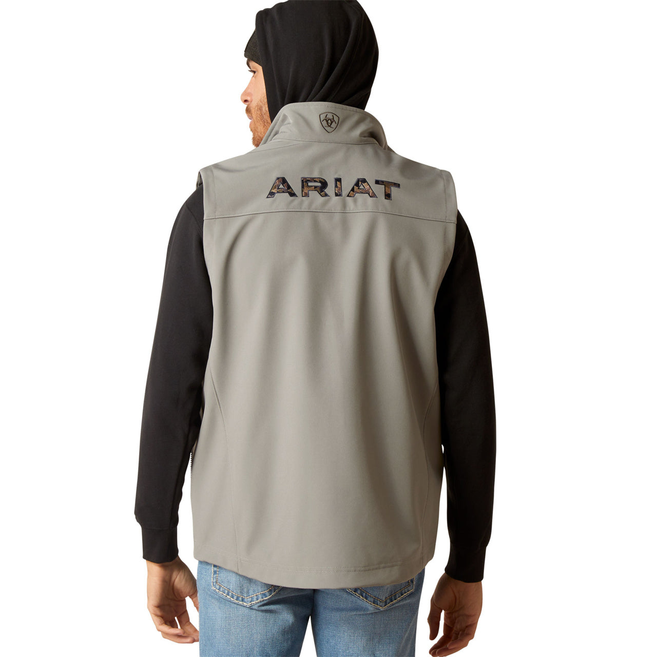 Ariat Logo 2.0 Softshell Vest Jetty Grey 10046612