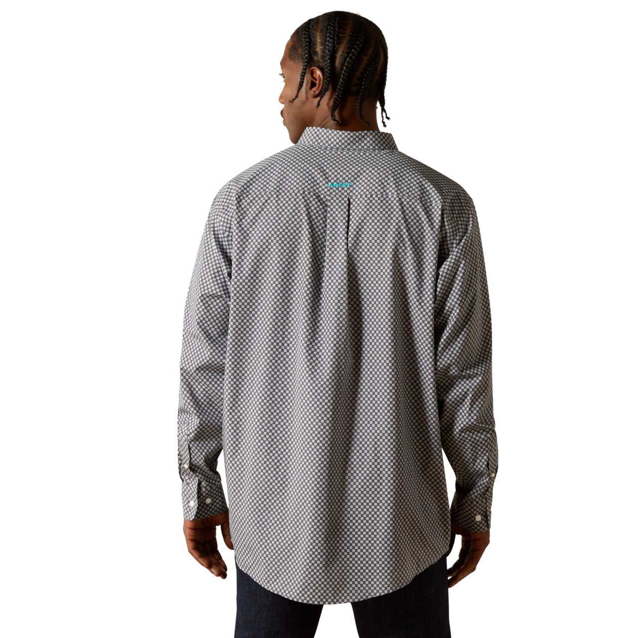 Ariat Men's Wrinkle Free Caleb Classic Fit Long Sleeve Shirt 10062228