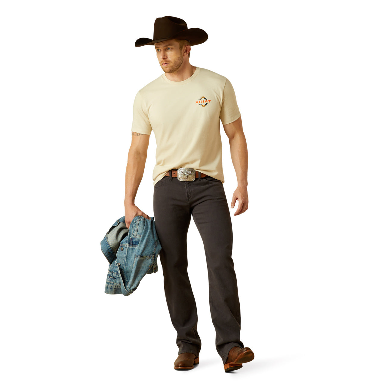 Ariat Men's Natural Tapaz Zapoteco T Shirt 10062416