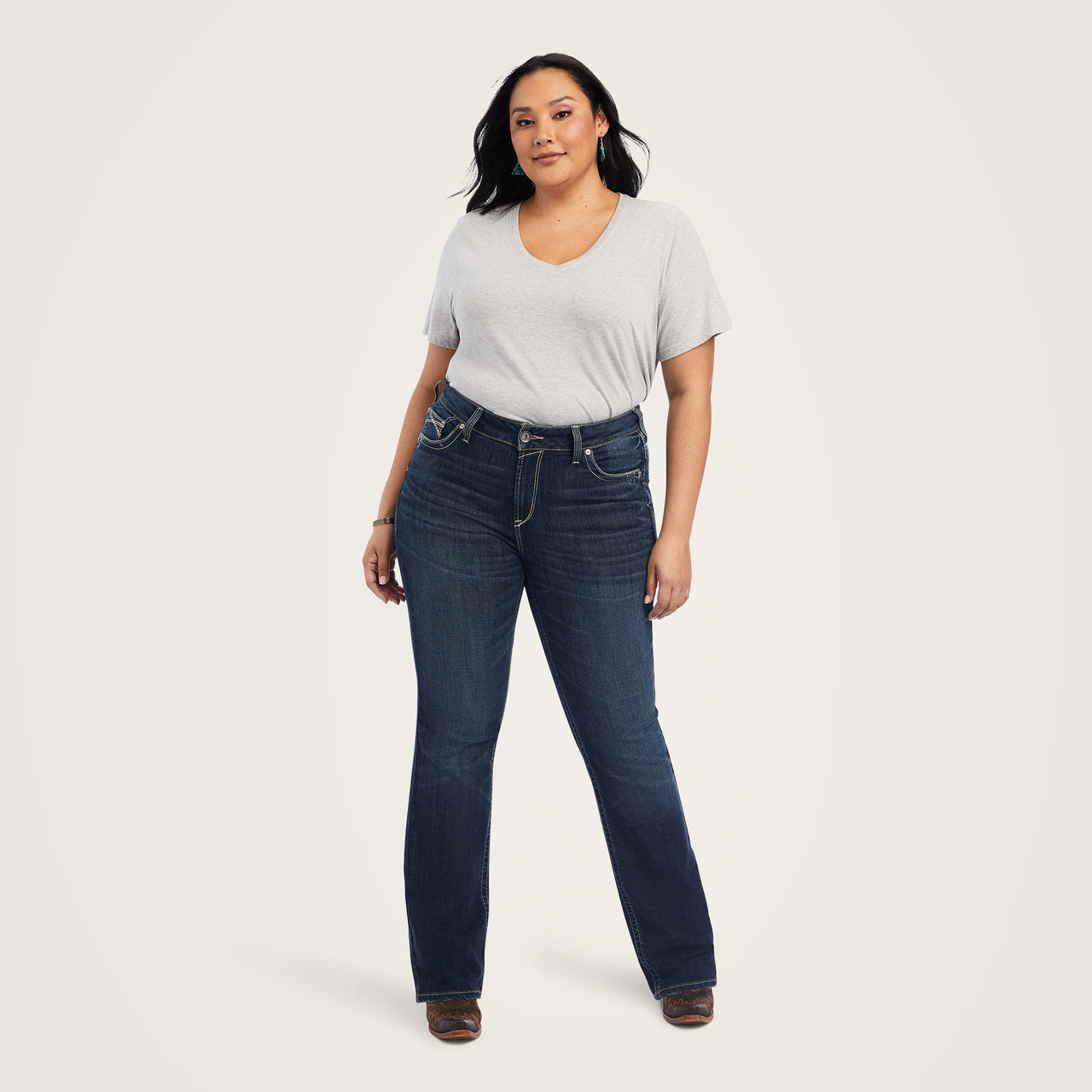 Ariat Jeans Womens Real Perfect Rise Missouri 10041059