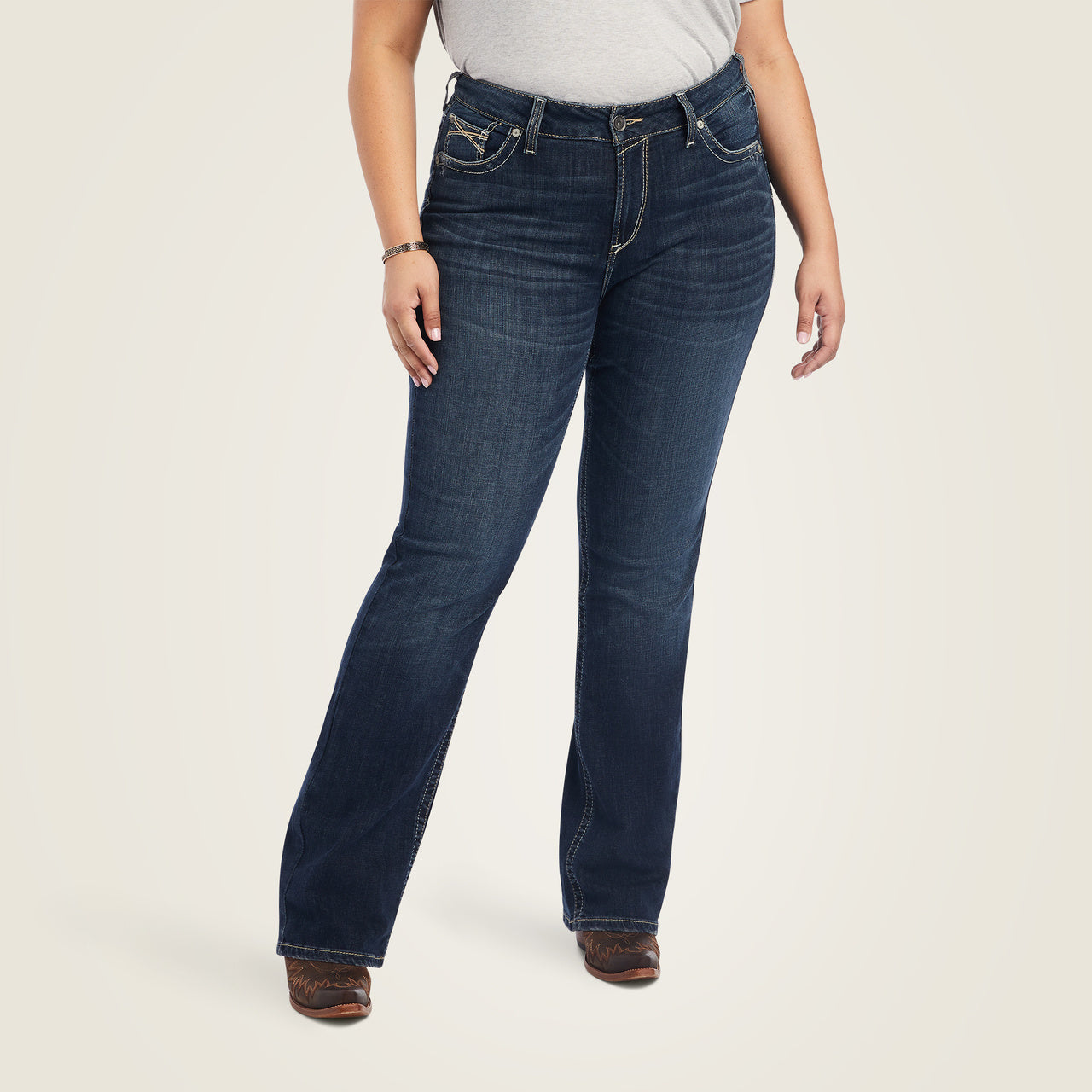 Ariat Jeans Womens Real Perfect Rise Missouri 10041059