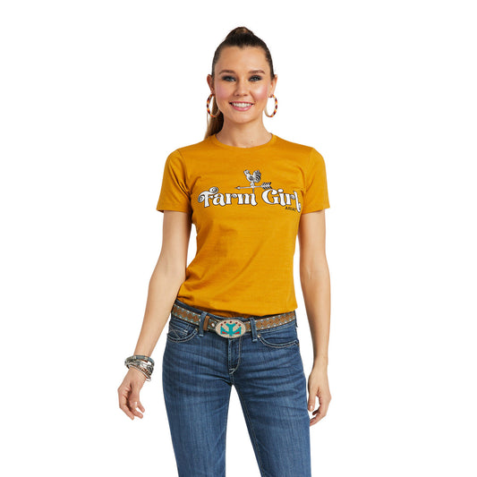 Ariat Women Farm Girl Short Sleeve Tee 10038633