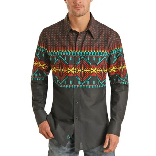 Rock & Roll Mens Black BMN2S02165