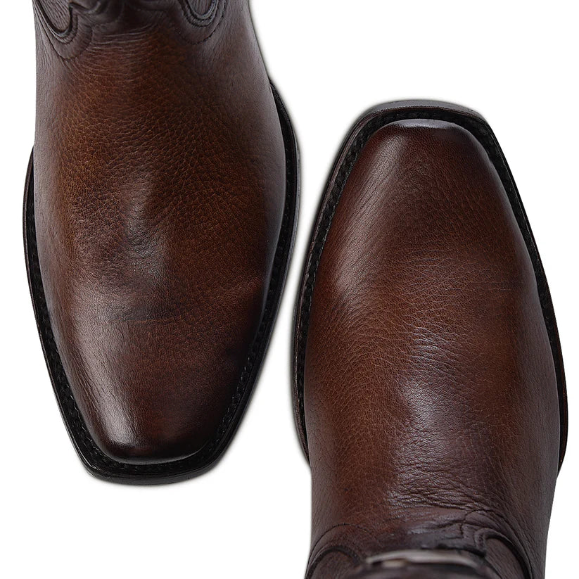 Cuadra CU801 MN Firenze Almond Shadow Deer Laser & Embroidery Narrow Square Toe