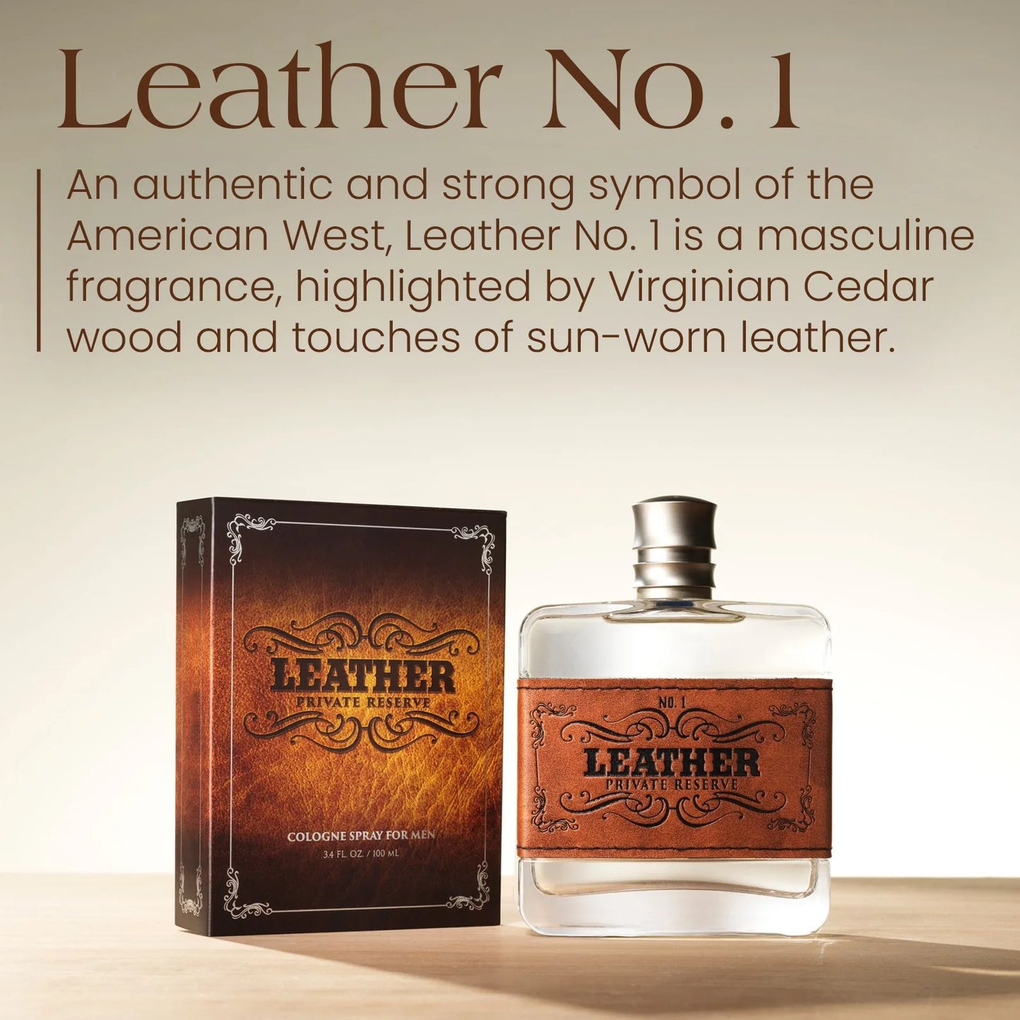 Leather Private Reserve Cologne No. 1 – 100 ml | 3.4 fl oz