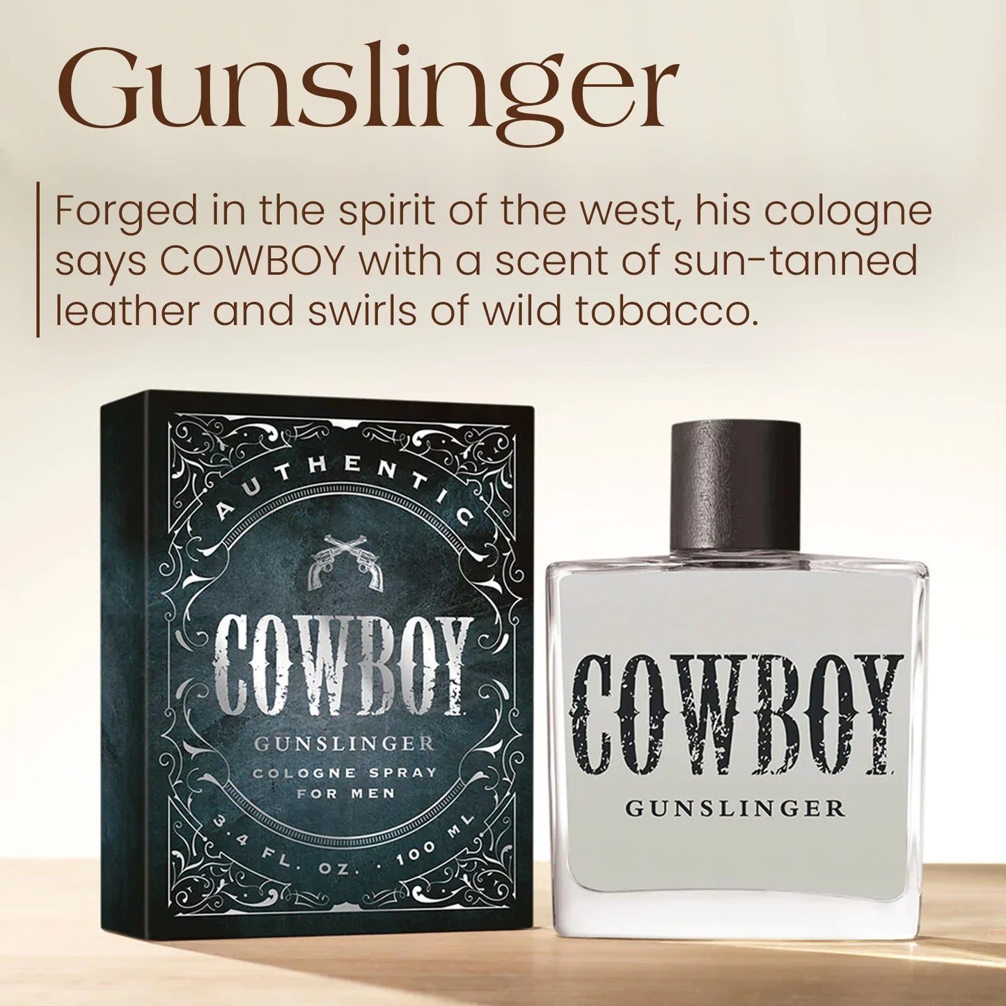 Cowboy Gunslinger Cologne 3.4oz