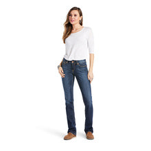 Ariat Jeans Womens Real Perfect Rise Straight Leg Burbank 10039603