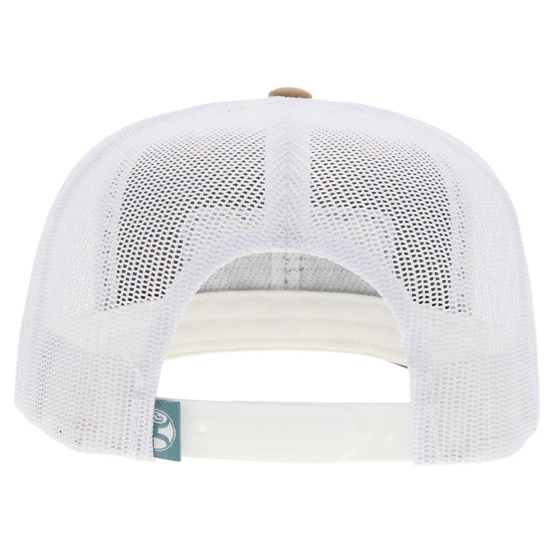 2335T-TNWH Horizon Hooey Tan/ White 6- Panel Trucker