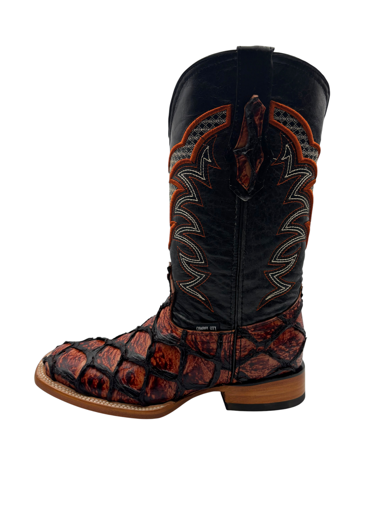 Cowboy City Mens Western Boot Shedron Clone