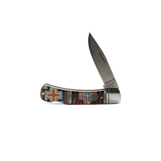 ARIAT 3" SMOOTH MULTI COLOR KNIVES - A710013097-L