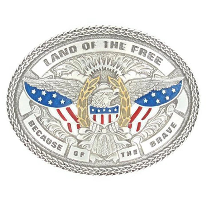 37916 - Nocona Mens American Eagle Buckle