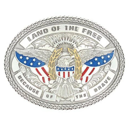 37916 - Nocona Mens American Eagle Buckle