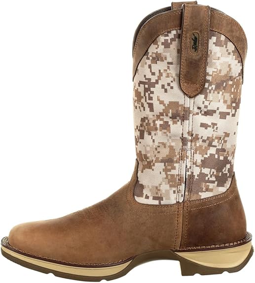 Durango Desert Camo Pull-on Western Boot, DDB0166, Brown