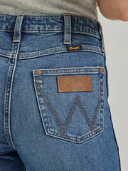 Wrangler Women's Retro Premium High Rise Slim Boot Jean Abigail 112338900